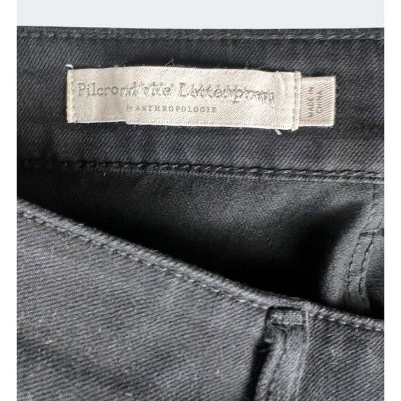 Pilcro & The Letterpress Anthropologie High-Rise Denim Legging Black Size 28 - Picture 4 of 15